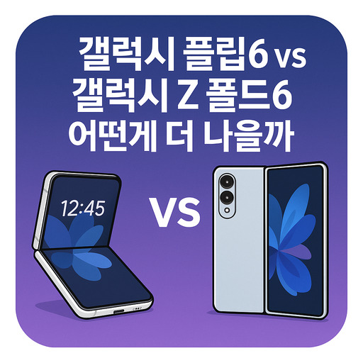갤럭시 플립6 vs 갤럭시Z 폴드6 어떤게 더 나을까.jpg