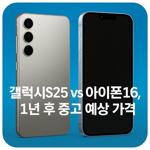 갤럭시S25-vs-아이폰16-중고-시세-비교-(1년-후-예상-가격).png