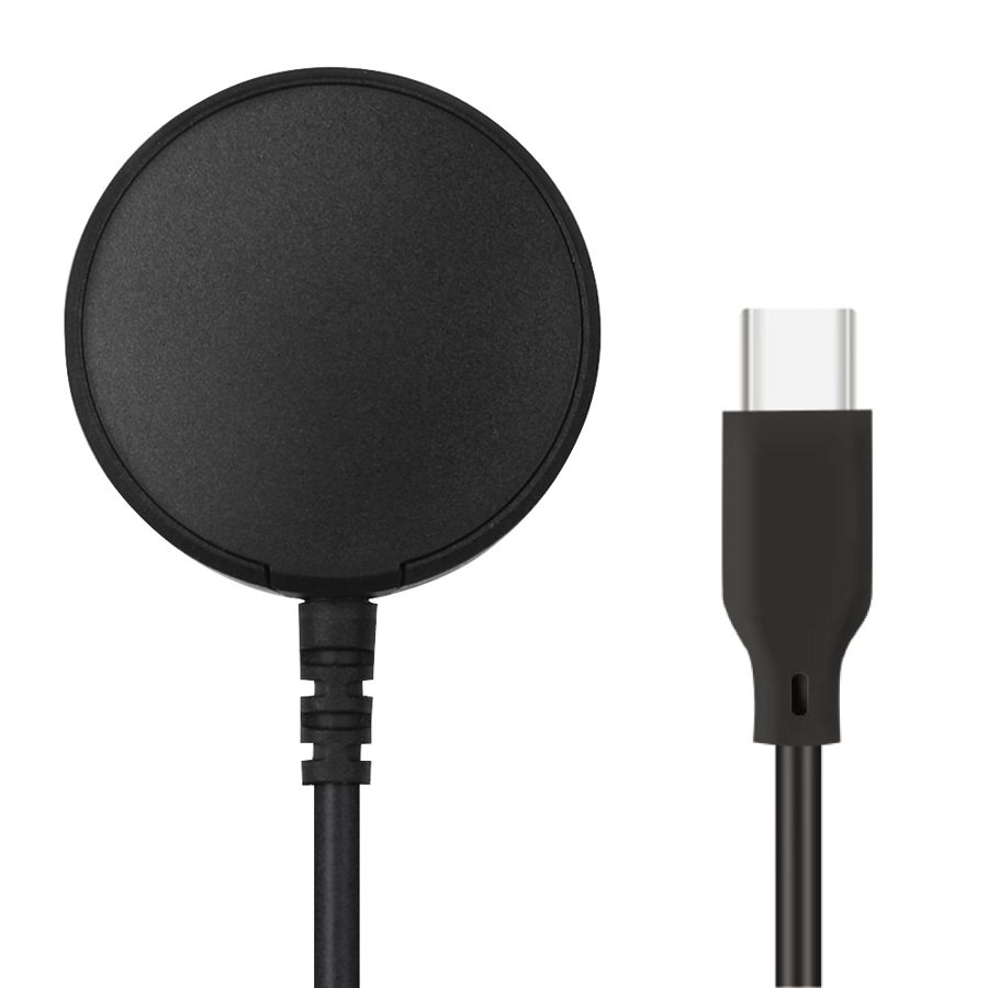 홈플래닛 C타입 무선충전기 1m (삼성 갤럭시워치 7 6 5 Pro 4 클래식 3 액티브 2 1 호환)