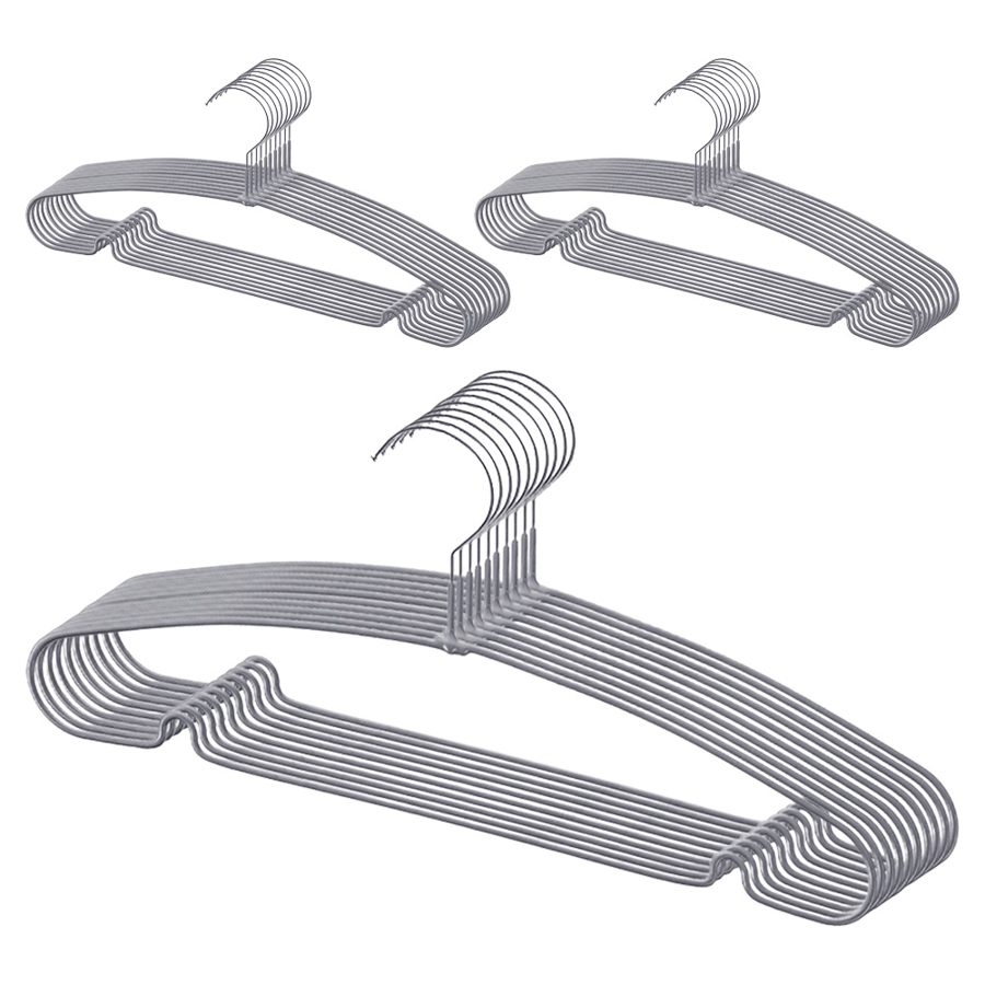 코멧 코팅 논슬립 옷걸이