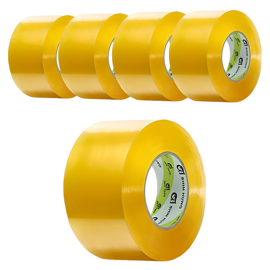 신흥테이프 박스테이프 대용량 경포장 57mic 100M 투명