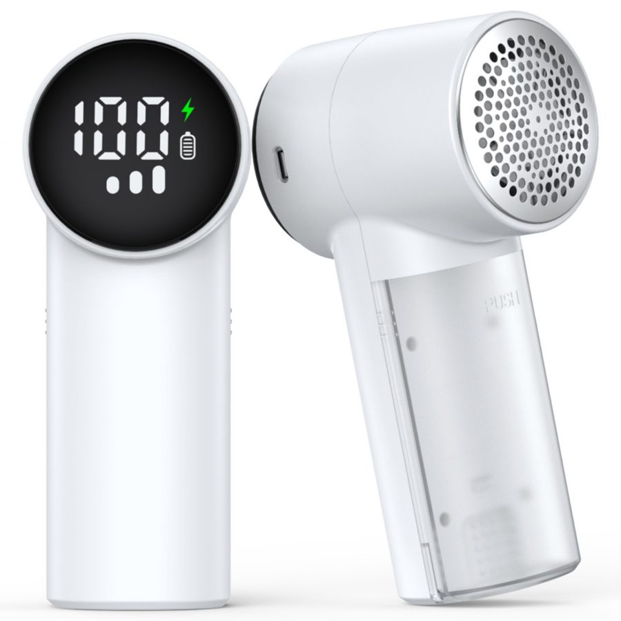 LKOUY 보풀제거기 휴대용 충전식 6중날 대용량 세탁소용