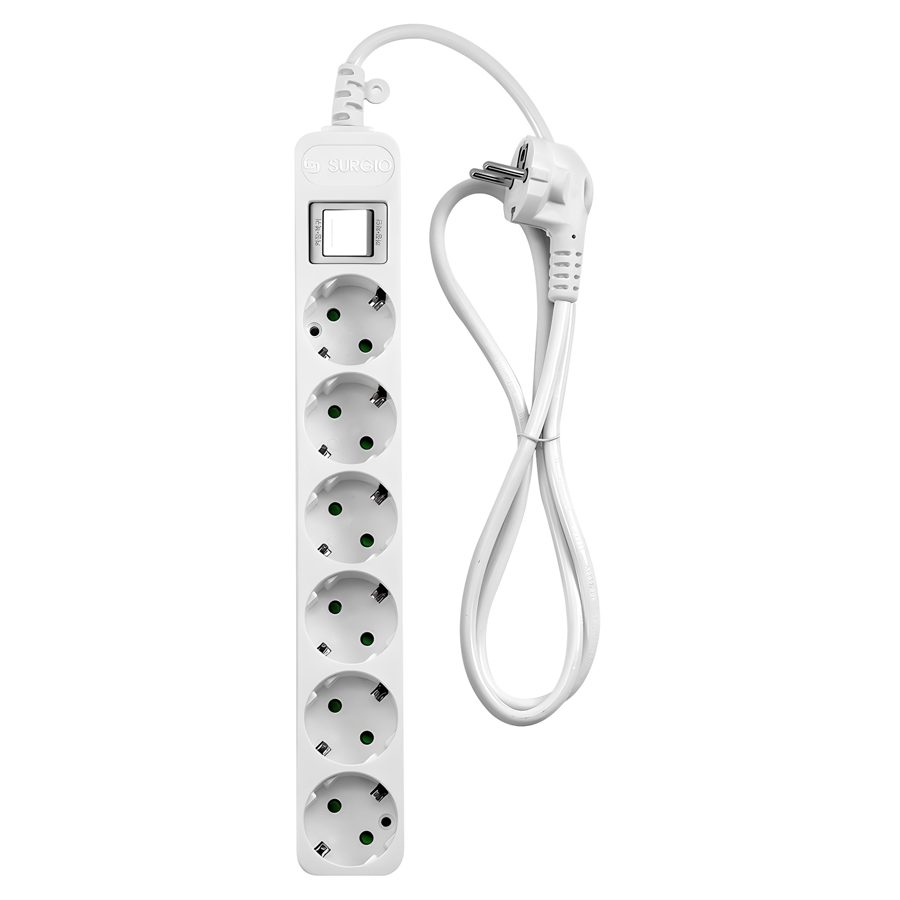 모노케어 안전 접지 멀티탭 6구 DH-2062NT