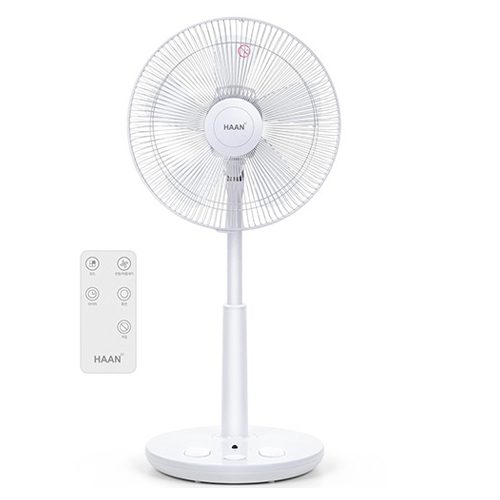 한경희생활과학 초미세풍 발터치 리모컨 선풍기