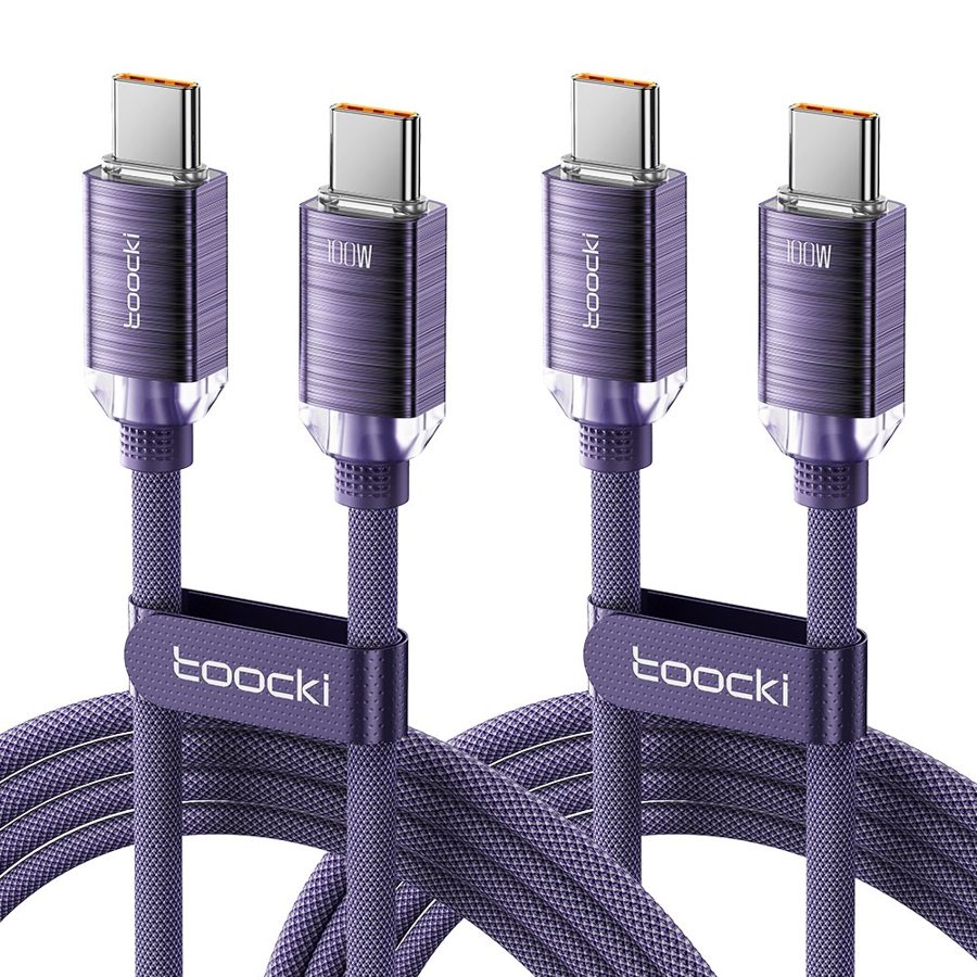 Toocki 100W C to C PD 초고속 충전 케이블