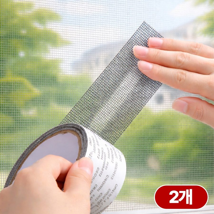 데어앤픽 잘라쓰는 강력접착 롤타입 방충망 보수 테이프