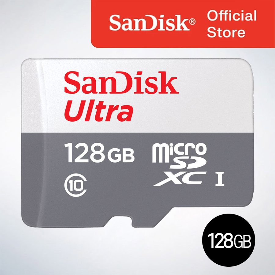 샌디스크 울트라 마이크로 SD카드 128기가 SDXC ULTRA QUNR 128GB
